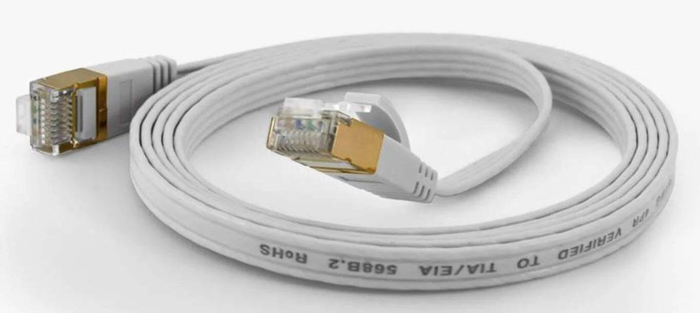 Patch Cord Wantec Ftp Cat6 Q = 1.6 X 6,5 Mm 3,00 M White Patch Cord Wantec Ftp Cat6 Q = 1.6 X 6,5 Mm 3,00 M White - Image 1