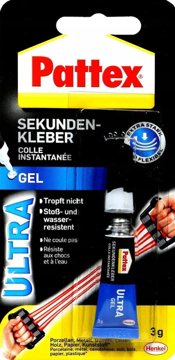 Pattex 88033 Κατασκευαστική Κόλλα 3gr Pattex 88033 Κατασκευαστική Κόλλα 3gr - Image 1