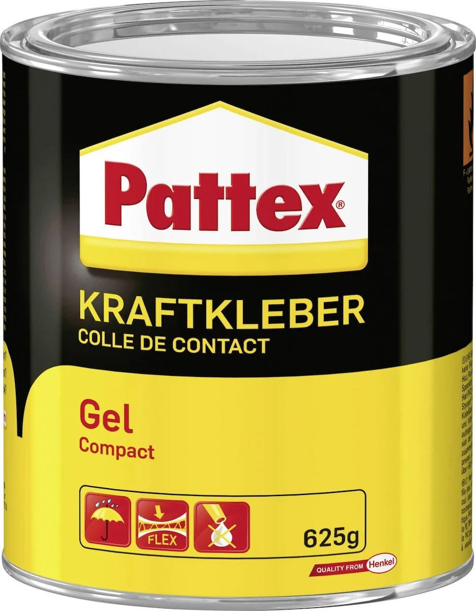 Pattex Kraftkleber Compact Contact Glue Gel Can 625g Pattex Kraftkleber Compact Contact Glue Gel Can 625g - Image 1
