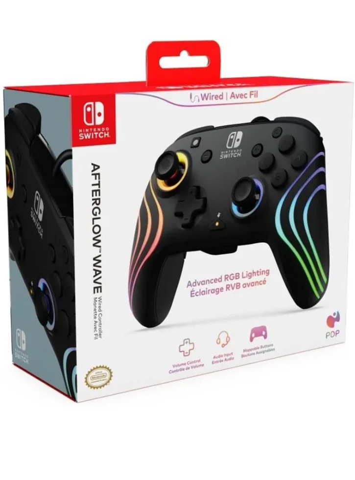 PDP Afterglow Ενσύρματο Gamepad για Switch Wave PDP Afterglow Ενσύρματο Gamepad για Switch Wave - Image 1