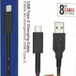 PDP USB Type C Charching Cable για Switch Μαύρο