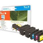 Peach 319225 Γνήσιο Πακέτο 5 Μελανιών Εκτυπωτή InkJet Κίτρινο / Κυανό / Ματζέντα / Μαύρο / Μπλε (PI300-578)