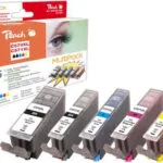 Peach C470XL/C571XL Πακέτο Συμβατών Μελανιών Εκτυπωτή InkJet Canon 23ml Πολλαπλό (Color) 1τμχ PI100-293 319681