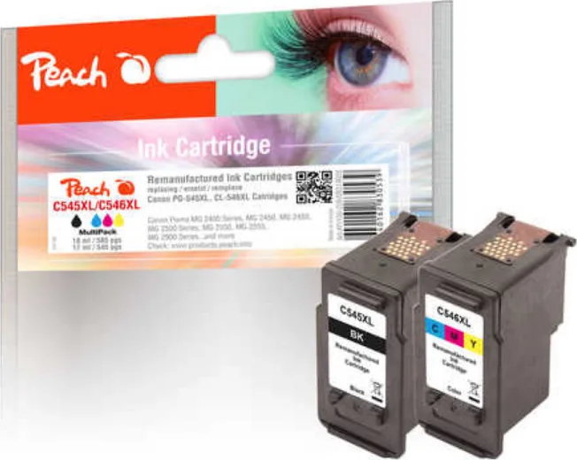 Peach C545XL/C546XL Canon Πολλαπλό (Color) 1τμχ PI100-226 Peach C545XL/C546XL Canon Πολλαπλό (Color) 1τμχ PI100-226 - Image 1