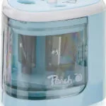Peach Διπλή Ηλεκτρική Ξύστρα Μπλε Βαρελάκι PO102-bl