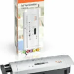 Peach Καταστροφέας Εγγράφων Strip Cut 6 Φύλλων με Κάδο 35lt PS400-00