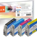 Peach Πακέτο Συμβατών Μελανιών Εκτυπωτή InkJet PI200-631 22ml Μαύρο 5τμχ PI200-631