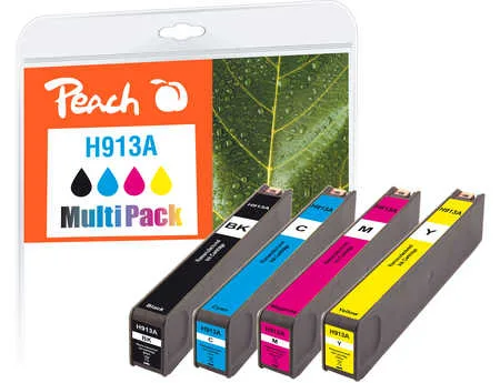 Peach Πακέτο Συμβατών Μελανιών Εκτυπωτή InkJet PI300 64ml Μαύρο 4τμχ PI300-744 Peach Πακέτο Συμβατών Μελανιών Εκτυπωτή InkJet PI300 64ml Μαύρο 4τμχ PI300-744 - Image 1