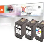 Peach Συμβατό Μελάνι Εκτυπωτή InkJet Canon PG-560/ CL-561 300 Σελίδων 13ml Πολλαπλό (Color) 1τμχ PI100-449