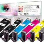 Peach Συμβατό Μελάνι Εκτυπωτή InkJet Canon PGI-550XL/CLI-551XL 685 Σελίδων 11ml Πολλαπλό (Color) 1τμχ PI100-368