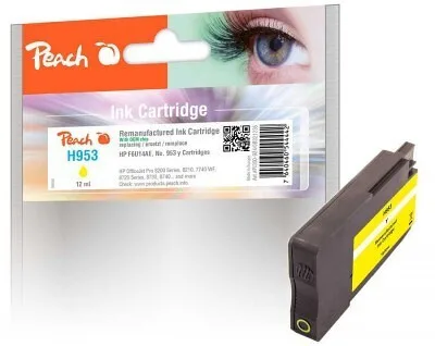 Peach Συμβατό Μελάνι Εκτυπωτή InkJet HP 953 Κίτρινο 1τμχ PI300-924 Peach Συμβατό Μελάνι Εκτυπωτή InkJet HP 953 Κίτρινο 1τμχ PI300-924 - Image 1