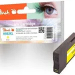 Peach Συμβατό Μελάνι Εκτυπωτή InkJet HP 953XL 5000 Σελίδων 39ml Κίτρινο 1τμχ PI300-931