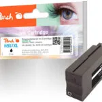 Peach Συμβατό Μελάνι Εκτυπωτή InkJet HP 957XL Μαύρο 1τμχ PI300-934