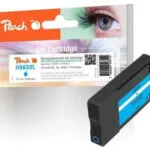 Peach Συμβατό Μελάνι Εκτυπωτή InkJet HP 963XL 22.77ml Κυανό 1τμχ PI300-1028