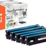 Peach Συμβατό Toner για Laser Εκτυπωτή HP 203A Πολύχρωμο