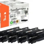 Peach Συμβατό Toner για Laser Εκτυπωτή HP 410A CF410A / CF411A / CF412A / CF413A Πολύχρωμο