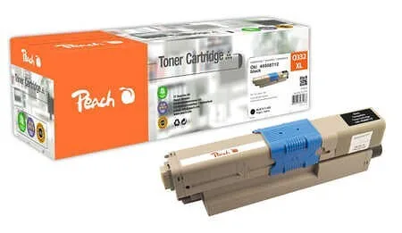 Peach Συμβατό Toner για Laser Εκτυπωτή OKI 46508712 3500 Σελίδων Μαύρο (PT823) Peach Συμβατό Toner για Laser Εκτυπωτή OKI 46508712 3500 Σελίδων Μαύρο (PT823) - Image 1