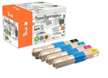 Peach Συμβατό Toner για Laser Εκτυπωτή OKI Oki C332-Series Πολύχρωμο (PT822) Peach Συμβατό Toner για Laser Εκτυπωτή OKI Oki C332-Series Πολύχρωμο (PT822) - Image 1