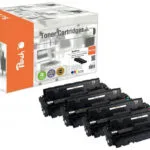 Peach Συμβατό Toner για Laser Εκτυπωτή PT707 Μαύρο (PT707)