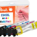 Peach E-945XL Πακέτο Συμβατών Μελανιών Εκτυπωτή InkJet Epson 945XL 5000 Σελίδων 90ml Πολλαπλό (Color)