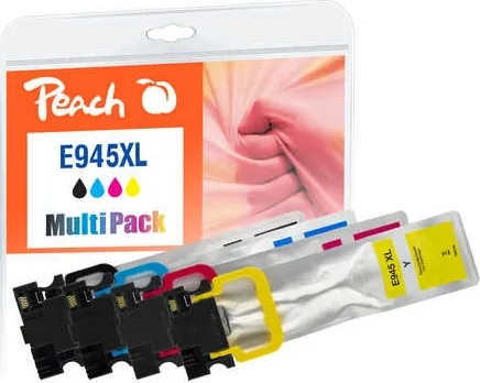 Peach E-945XL Πακέτο Συμβατών Μελανιών Εκτυπωτή InkJet Epson 945XL 5000 Σελίδων 90ml Πολλαπλό (Color) Peach E-945XL Πακέτο Συμβατών Μελανιών Εκτυπωτή InkJet Epson 945XL 5000 Σελίδων 90ml Πολλαπλό (Color) - Image 1