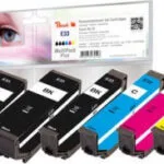 Peach E33 Πακέτο Συμβατών Μελανιών Εκτυπωτή InkJet Epson E33 Πολλαπλό (Color) 6τμχ PI200-487