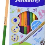 Pelikan Bicolor Ξυλομπογιές Σετ 12 χρώματα 233925