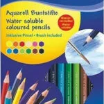 Pelikan Buntstifte Water Solube Coloured Pencils Ξυλομπογιές Σετ 12 χρώματα 700672