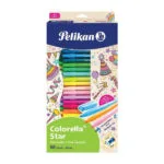 Pelikan Μαρκαδόροι Ζωγραφικής Λεπτοί, Πλενόμενοι Σετ 50 χρώματα