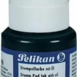 Pelikan Μελάνι Λαδιού Μελάνι για Ταμπόν Σφραγίδας Μαύρο Μαύρο 30ml