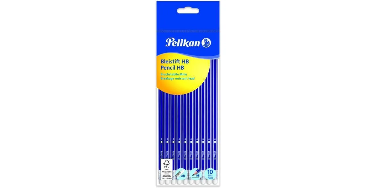 Pelikan Μολύβι Hb Εξάγωνο Fsc 10 Τεμάχια Polybag Pelikan Μολύβι Hb Εξάγωνο Fsc 10 Τεμάχια Polybag - Image 1
