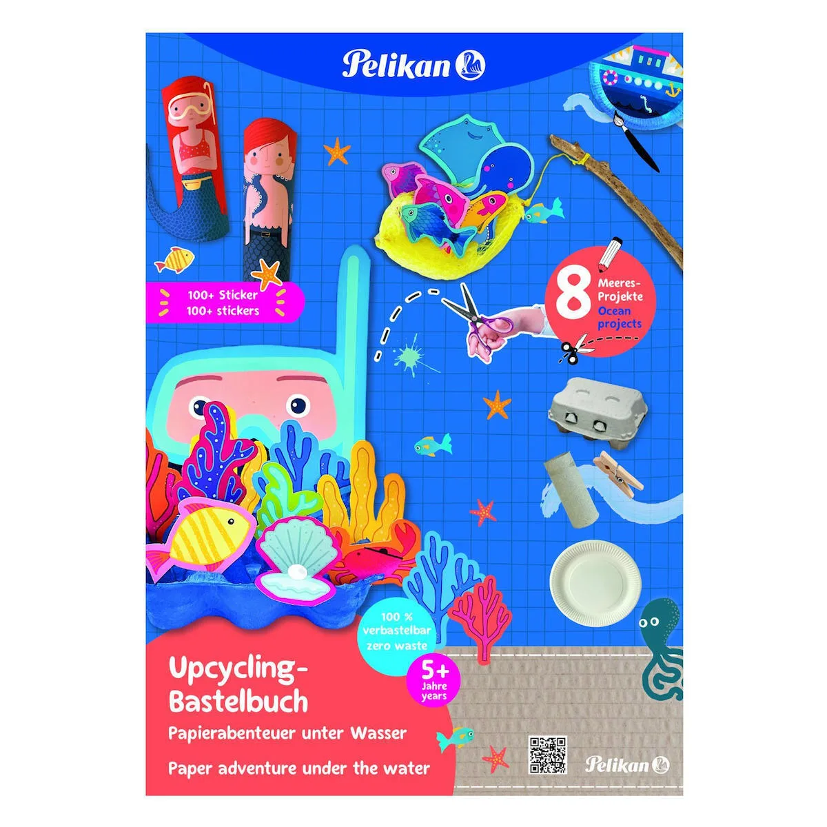 Pelikan Μπλοκ Ζωγραφικης Craft Sea World 32 Φυλλων + Αυτοκολλητα 102056 Pelikan Μπλοκ Ζωγραφικης Craft Sea World 32 Φυλλων + Αυτοκολλητα 102056 - Image 1