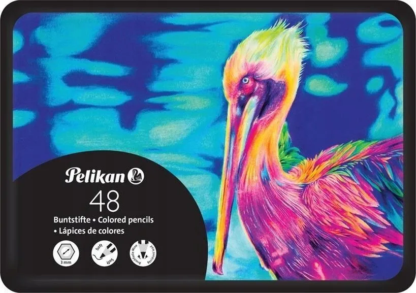 Pelikan Ξυλομπογιές Σετ 48 χρώματα Pelikan Ξυλομπογιές Σετ 48 χρώματα - Image 1