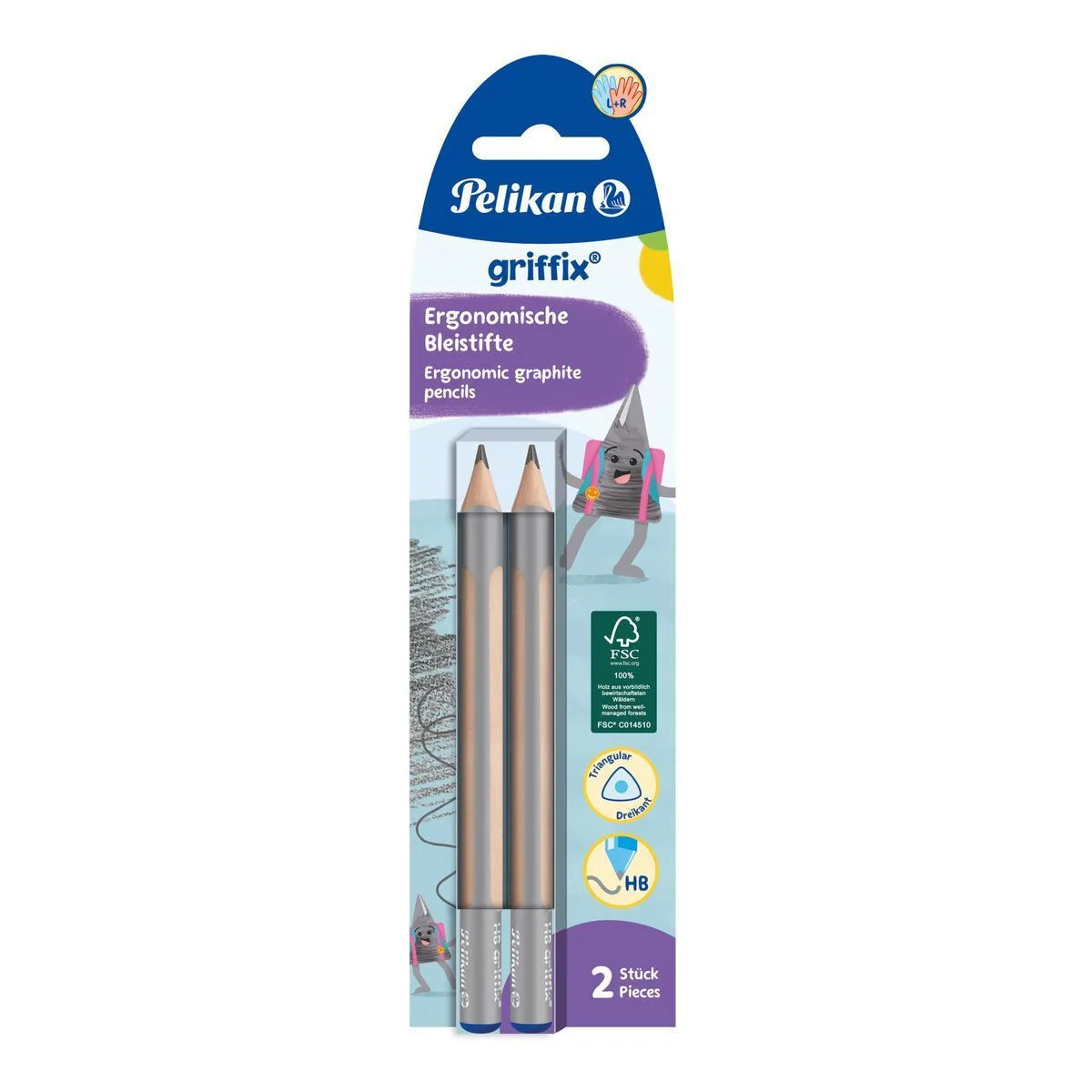 Pelikan Σετ Πινέλα Ζωγραφικής 2τμχ 817011 Pelikan Σετ Πινέλα Ζωγραφικής 2τμχ 817011 - Image 1