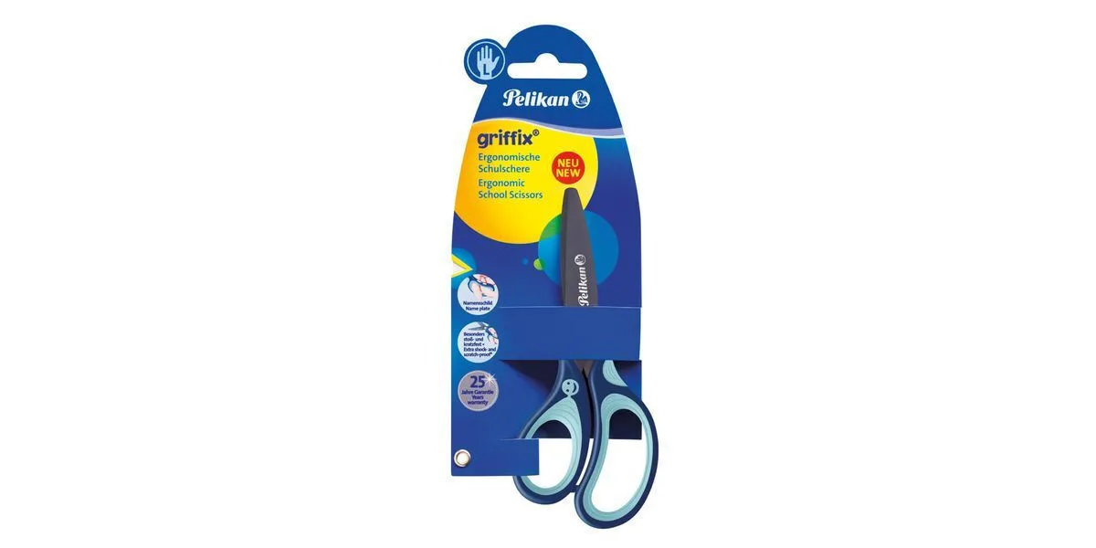 Pelikan Ψαλίδι Griffix Sc1lb Μπλε Αριστερό 1τμχ Blister Pelikan Ψαλίδι Griffix Sc1lb Μπλε Αριστερό 1τμχ Blister - Image 1
