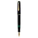Pelikan M200 Πένα Γραφής Medium Μαύρη από Ατσάλι με Μαύρο Μελάνι