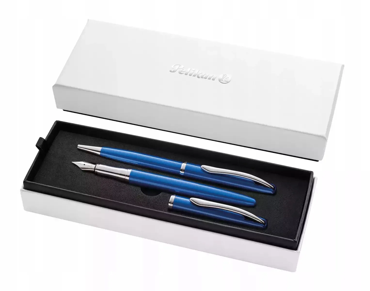 Pelikan Noble Elegance Σετ Στυλό με Πένα Medium Μπλε σε Θήκη 821902 Pelikan Noble Elegance Σετ Στυλό με Πένα Medium Μπλε σε Θήκη 821902 - Image 1