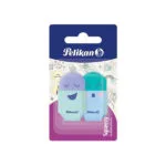 Pelikan Squeezy You Γόμα 2 Τεμ Blister Ποικιλία Χαρακτήρων