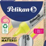 Pelikan Textmarker 490 Μαρκαδόροι Υπογράμμισης Neon Σετ 4 χρώματα