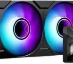 Phanteks Glacier One 360M25 LCD Υδρόψυξη AIO CPU με 3 Ανεμιστήρες 120mm και ARGB Φωτισμό