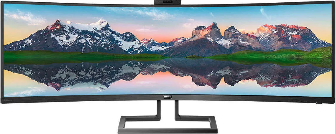 Philips 499P9H Ultrawide VA HDR Curved Monitor 48.8" 5120x1440 με Χρόνο Απόκρισης 5ms GTG Philips 499P9H Ultrawide VA HDR Curved Monitor 48.8" 5120x1440 με Χρόνο Απόκρισης 5ms GTG - Image 1