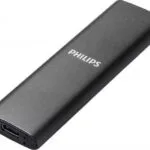 Philips FM02SS030P USB-C / USB 3.0 Εξωτερικός SSD 1TB M.2 Γκρι