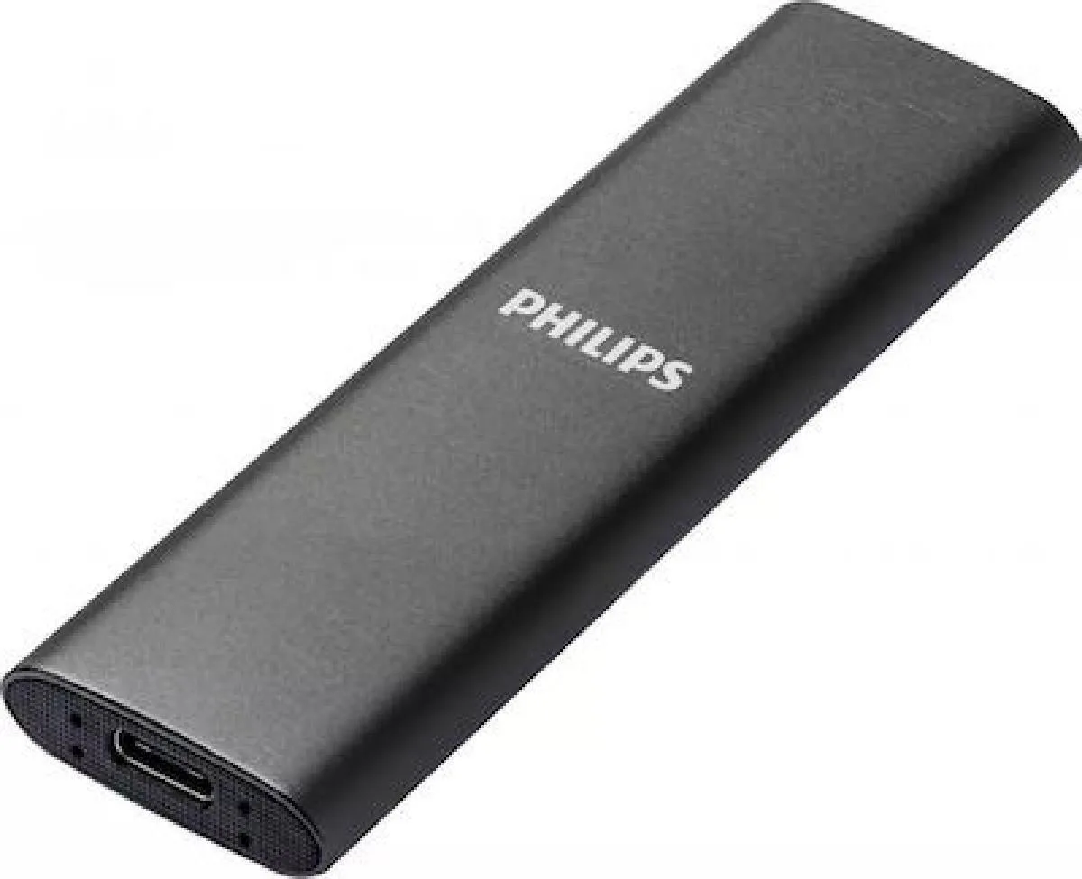 Philips FM02SS030P USB-C / USB 3.0 Εξωτερικός SSD 1TB M.2 Γκρι Philips FM02SS030P USB-C / USB 3.0 Εξωτερικός SSD 1TB M.2 Γκρι - Image 1