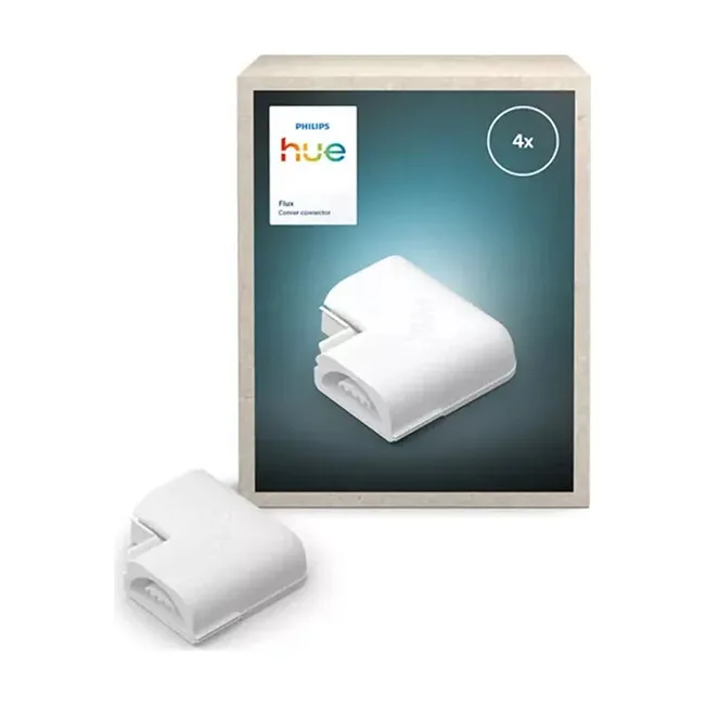 Philips Hue Flux Connector για Ταινίες LED 4τμχ 929004257401 Philips Hue Flux Connector για Ταινίες LED 4τμχ 929004257401 - Image 1
