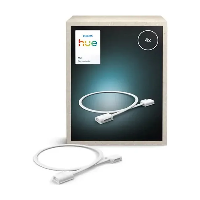 Philips Hue Flux Flex Connector 4pcs Eu Uk Anz 929004257201 Philips Hue Flux Flex Connector 4pcs Eu Uk Anz 929004257201 - Image 1