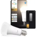 Philips Smart Λάμπα Philips Hue LED 13.5W για Ντουί E27 και Σχήμα A67 1600lm Dimmable 929003856201