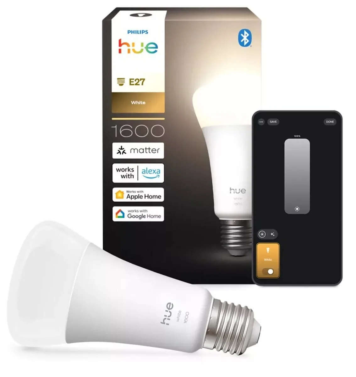Philips Smart Λάμπα Philips Hue LED 13.5W για Ντουί E27 και Σχήμα A67 1600lm Dimmable 929003856201 Philips Smart Λάμπα Philips Hue LED 13.5W για Ντουί E27 και Σχήμα A67 1600lm Dimmable 929003856201 - Image 1