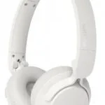 Philips TAH4000WT/00 Ασύρματα Bluetooth Over Ear Ακουστικά με 70 ώρες Λειτουργίας και Quick Charge Λευκά