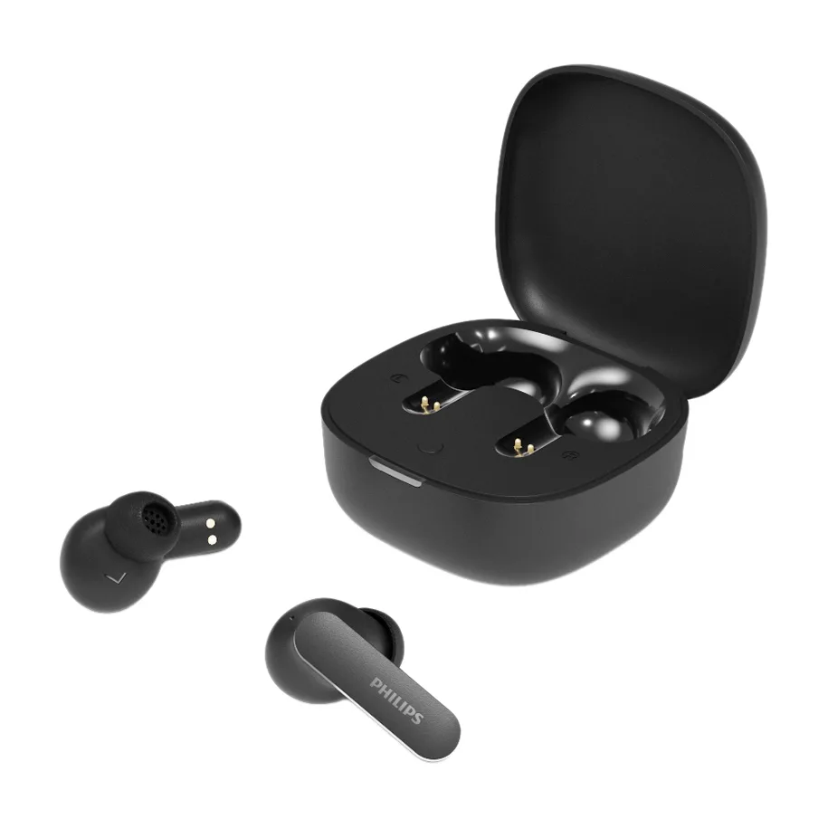 Philips TAT2200 In-ear Bluetooth Handsfree Ακουστικά με Αντοχή στον Ιδρώτα και Θήκη Φόρτισης Μαύρα Philips TAT2200 In-ear Bluetooth Handsfree Ακουστικά με Αντοχή στον Ιδρώτα και Θήκη Φόρτισης Μαύρα - Image 1