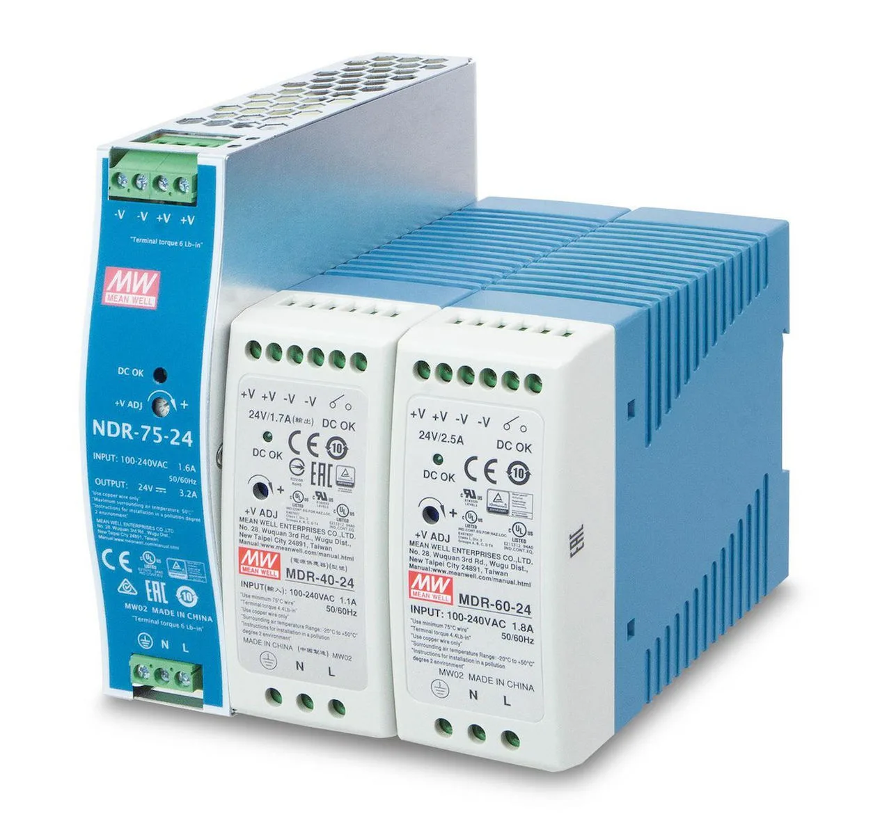 Planet Τροφοδοτικό Ράγας με Έξοδο 24V και Ισχύ 60W PWR-60-24 Planet Τροφοδοτικό Ράγας με Έξοδο 24V και Ισχύ 60W PWR-60-24 - Image 1